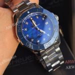 Swiss Copy Tag Heuer Aquaracer Blue Mother Of Pearl Diamond Dial 35mm Quartz